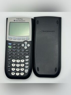 Texas Instruments TI-84 Plus Graphing Calculator with Slide Cover Tested Working